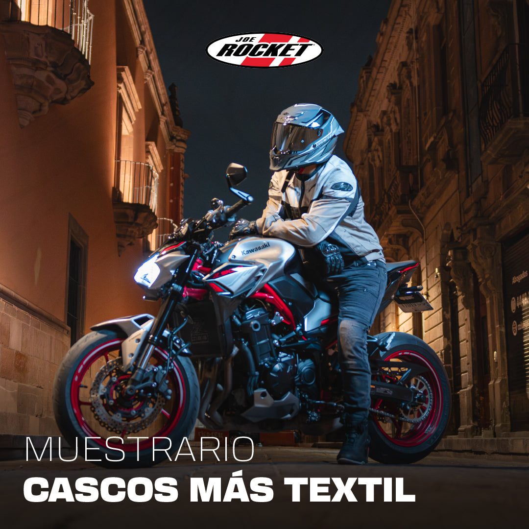 Muestrario cascos + textil