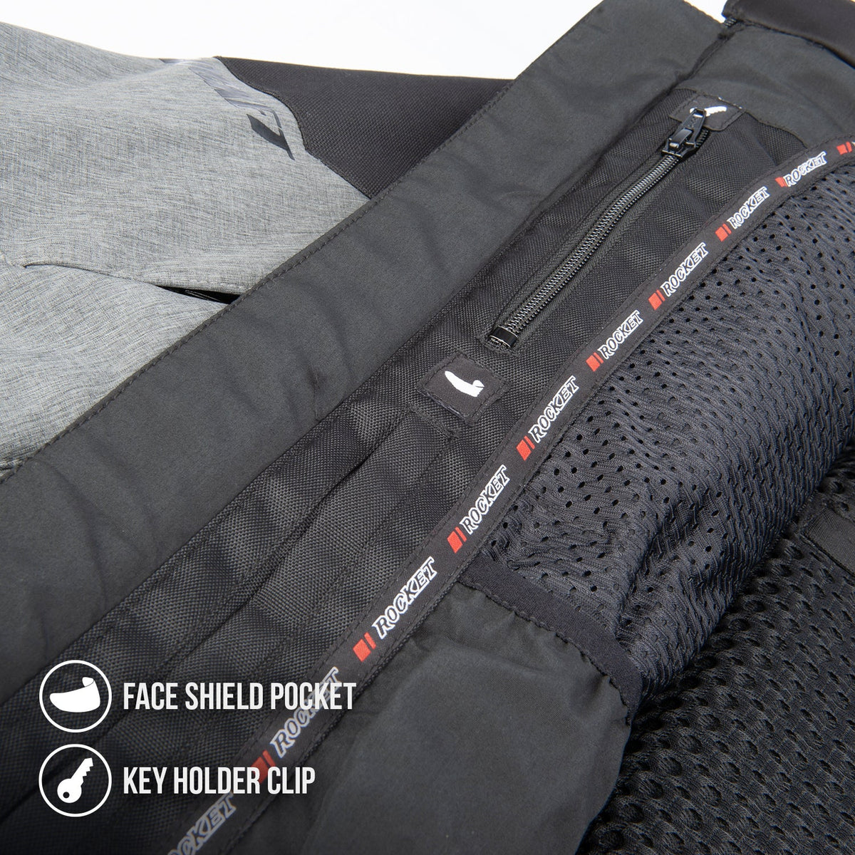 CHAMARRA IMPERMEABLE CON PROTECCIONES METEOR™ 2.0