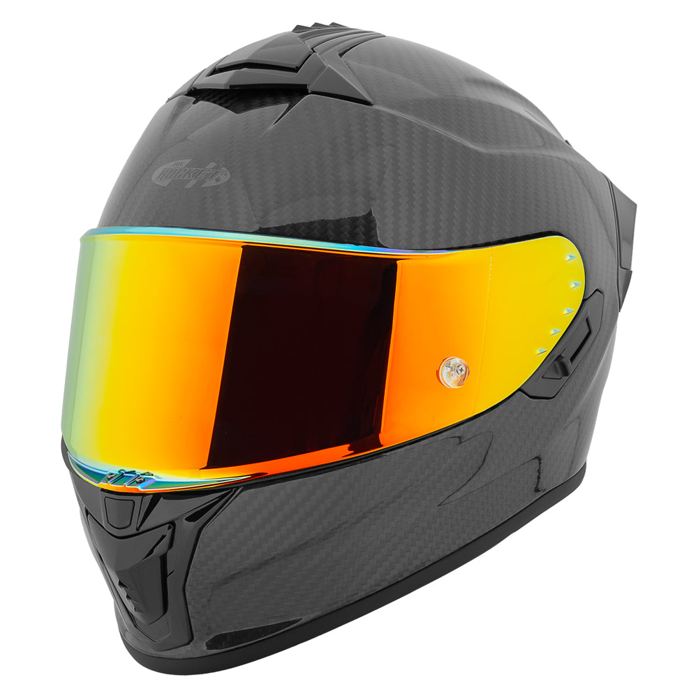 CASCO INTEGRAL FIBRA DE CARBÓN RKT 700 ION + Pinlock