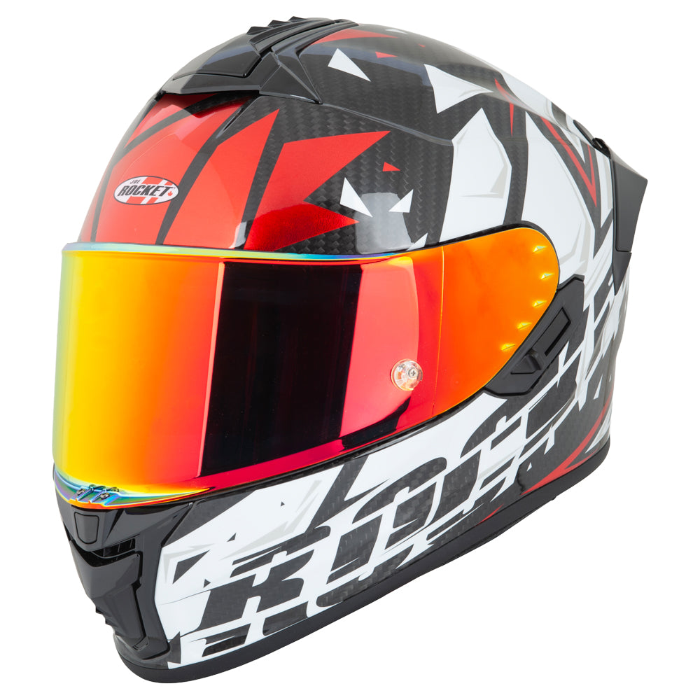 CASCO INTEGRAL FIBRA DE CARBÓN RKT 700 HARDCORE CANADIAN™ + Pinlock