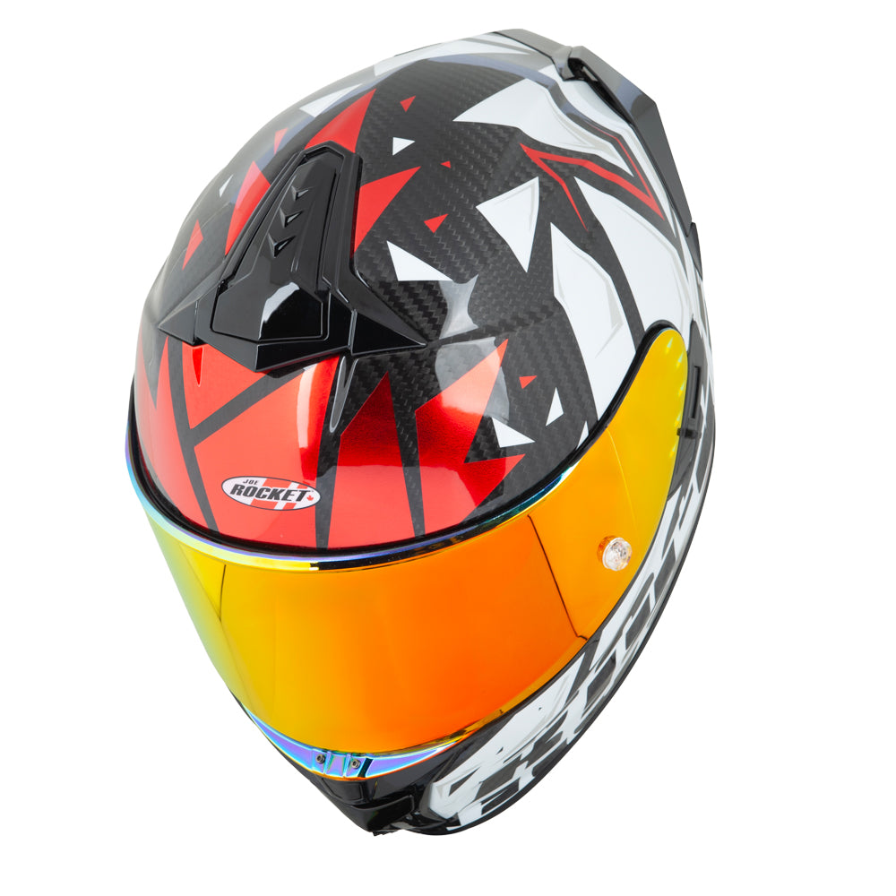 CASCO INTEGRAL FIBRA DE CARBÓN RKT 700 HARDCORE CANADIAN™ + Pinlock